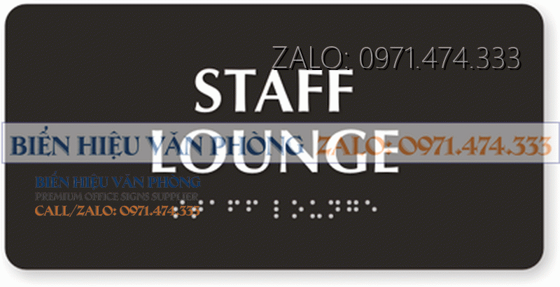 Biển khu vực nhân viên, Biển Staff Only, Bảng chỉ cho nhân viên
