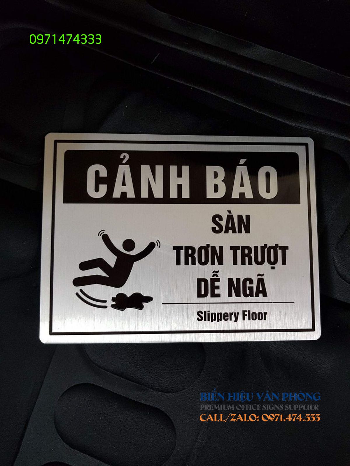 Biển cảnh báo sàn trơn, bảng chú ý trơn trượt