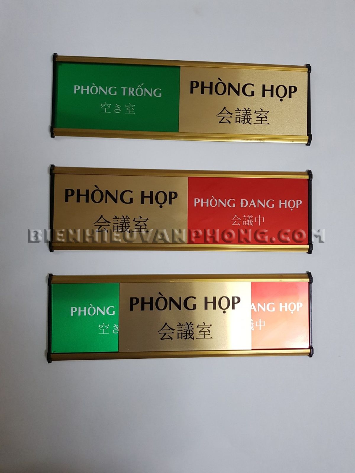 Biển trượt phòng họp