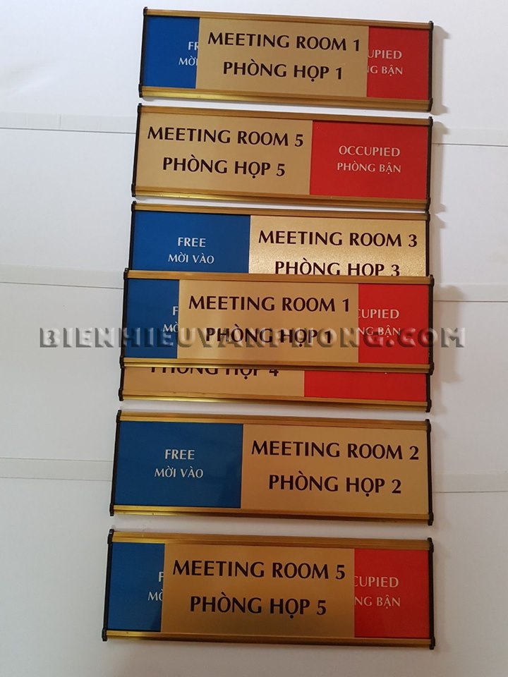 Biển trượt phòng họp