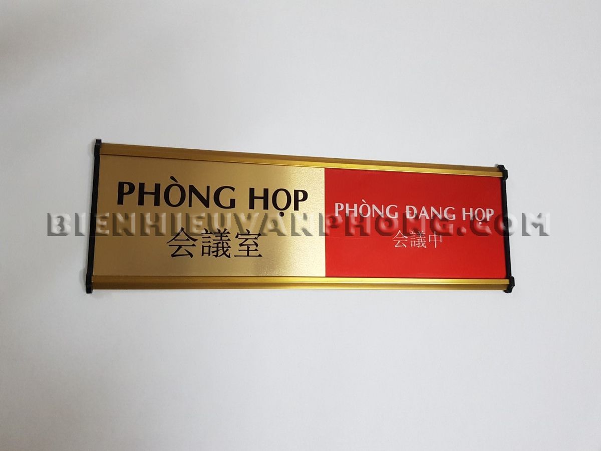 Biển trượt phòng họp