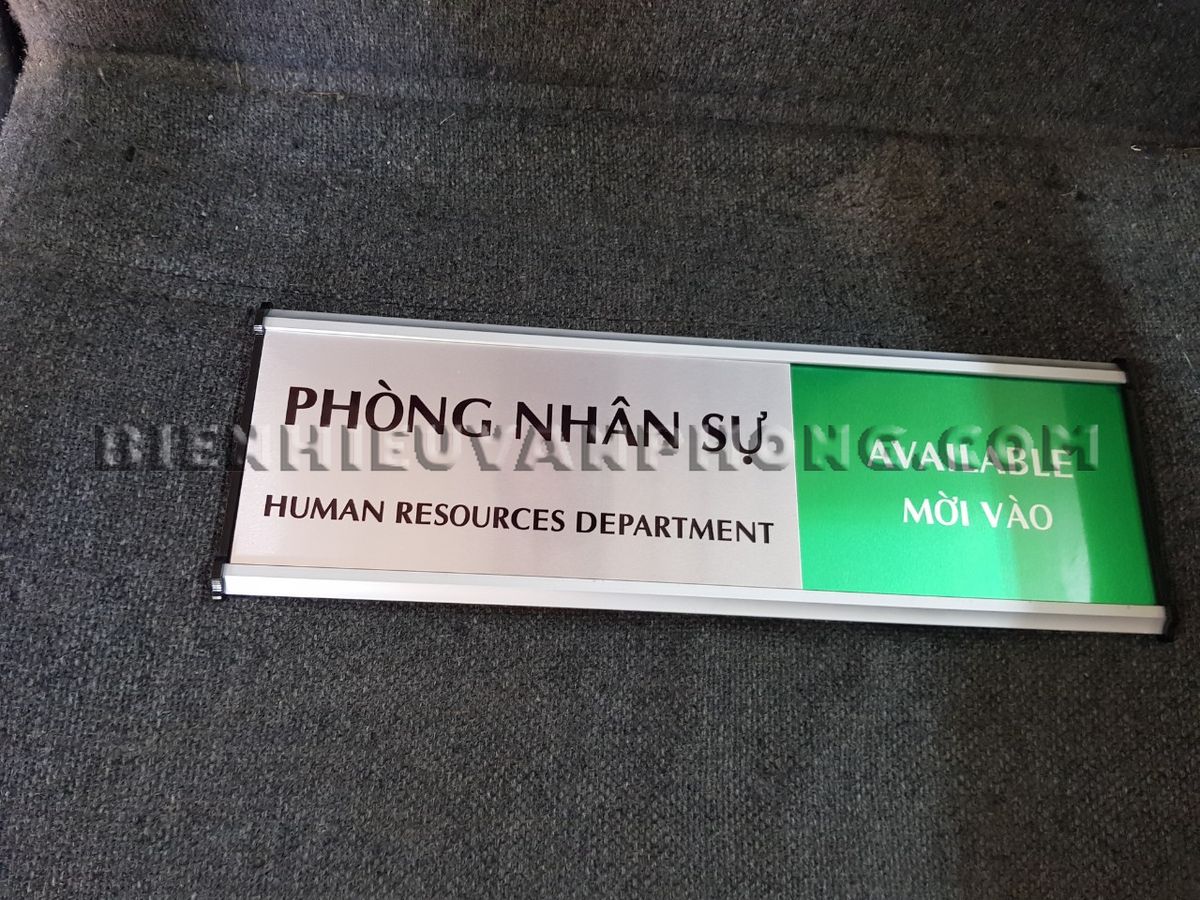 Biển trượt phòng họp