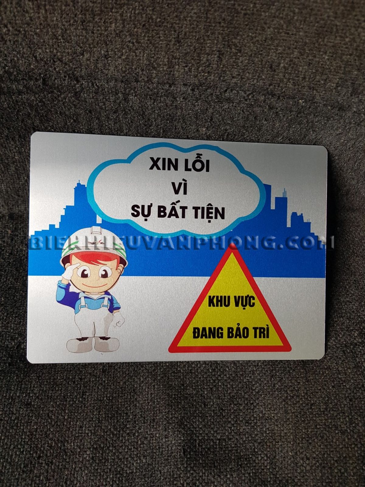 Biển Khu vực bảo trì