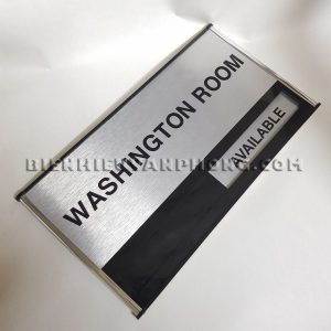 Biển trượt phòng họp 2 trạng thái