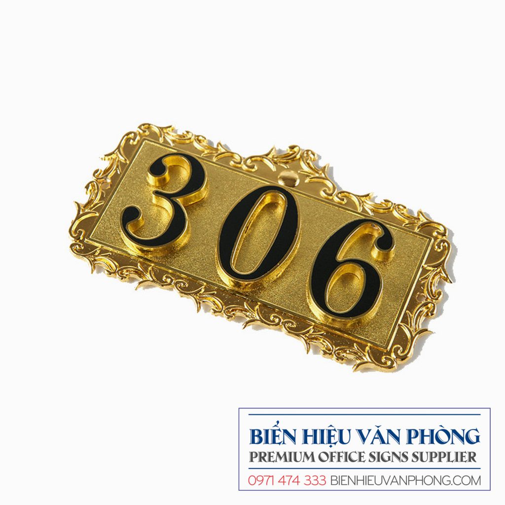 biển khách sạn, bảng số phòng, bảng nhà nghỉ, bảng số tầng, bảng thang máy