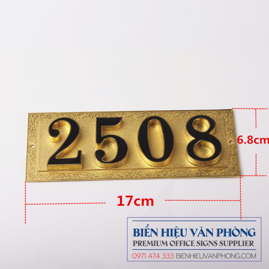 biển khách sạn, bảng số phòng, bảng nhà nghỉ, bảng số tầng, bảng thang máy