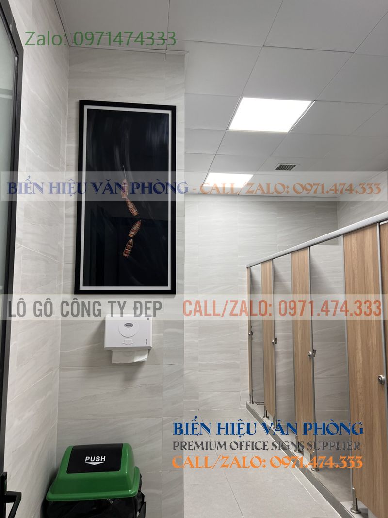 Tranh mica trang trí, tranh mica phòng trà, tranh mica phòng vệ sinh, tranh mica in uv