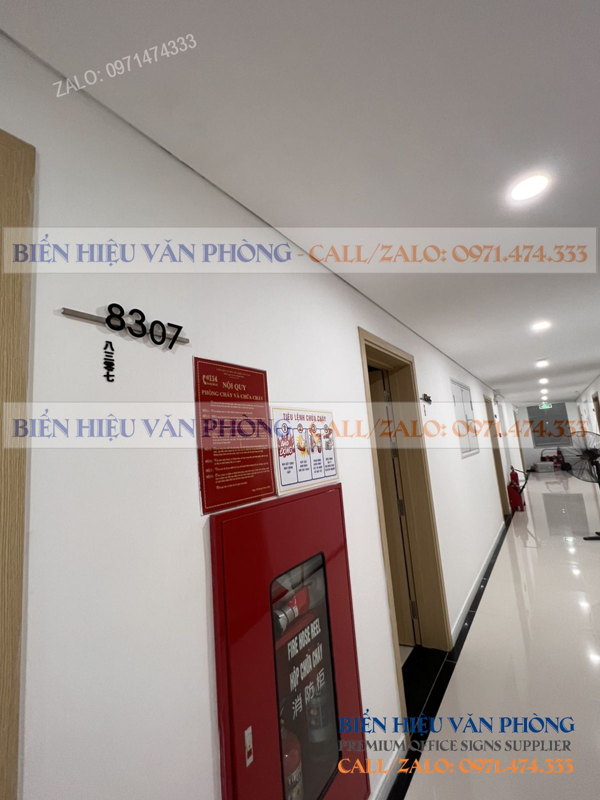 Biển số khách sạn gắn nổi, Bảng số phòng thanh inox