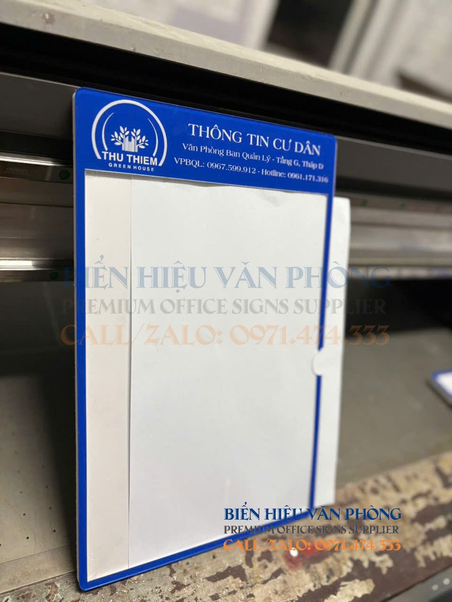 Bảng thông tin cư dân, Biển chèn thông tin, Bảng cư dân thay đổi, bảng cư dân tòa nhà